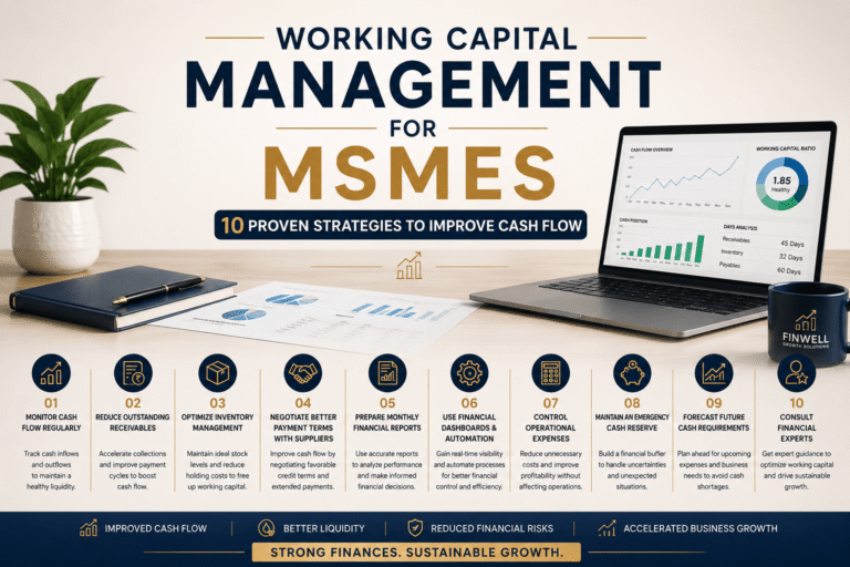 Working Capital Management for MSMEs – 10 Proven Strategies to Improve Cash Flow and Business Growth