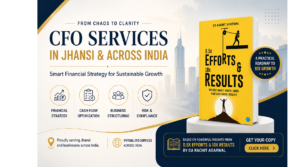 Virtual CFO services in Jhansi and across India with financial strategy and business growth concept